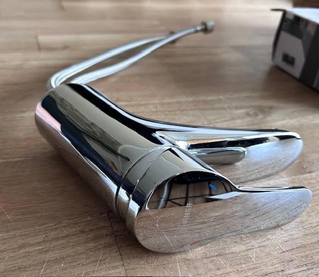 Hansa wastafelkraan Gebruikt, Verzenden, Gebruikt, Chroom, Kraan