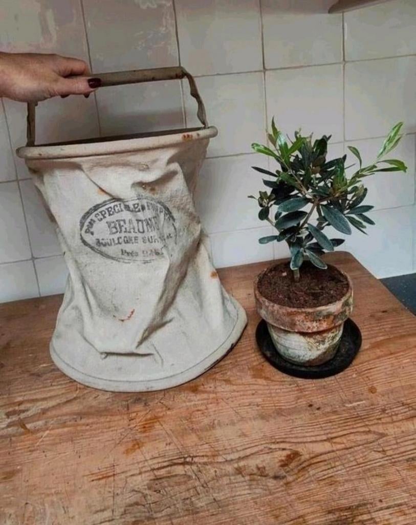 Franse waterzak met tekst (1), Ophalen of Verzenden