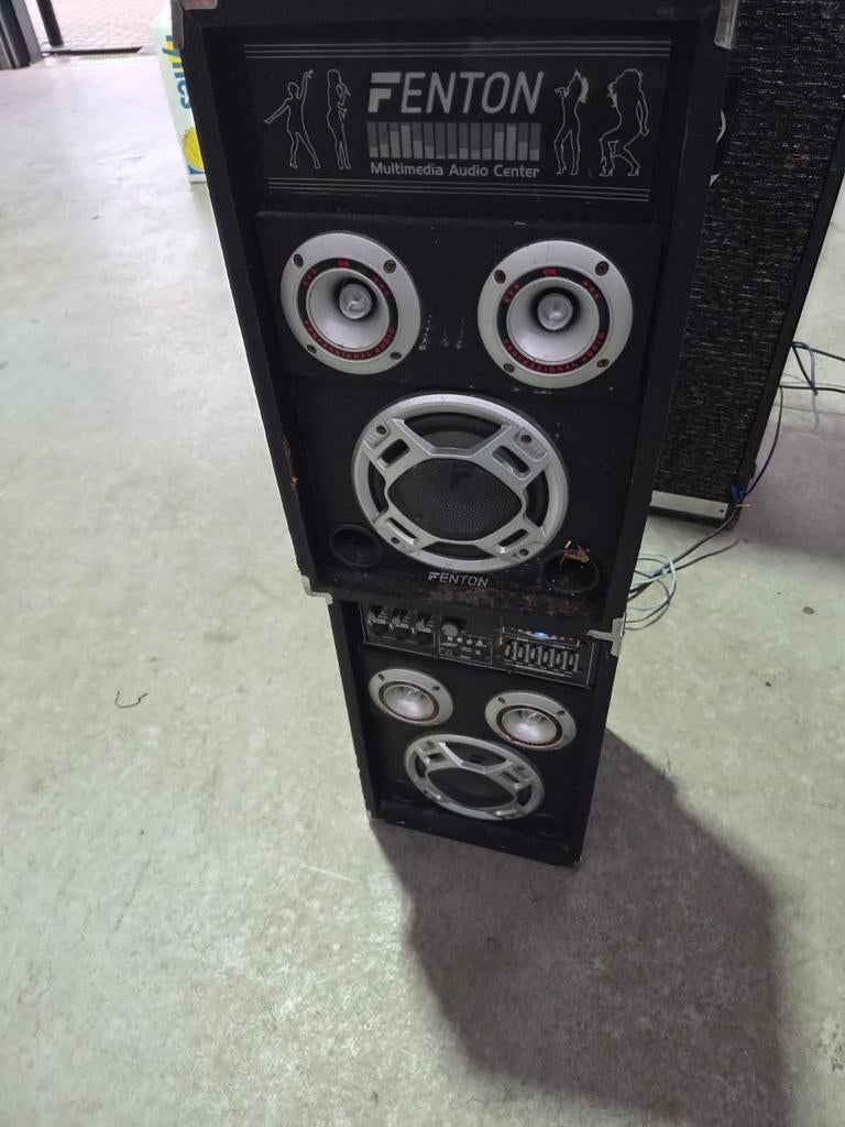 Fenton luidsprekers met ingebouwde versterker, Ophalen, 120 watt of meer, Front, Rear of Stereo speakers, Overige merken