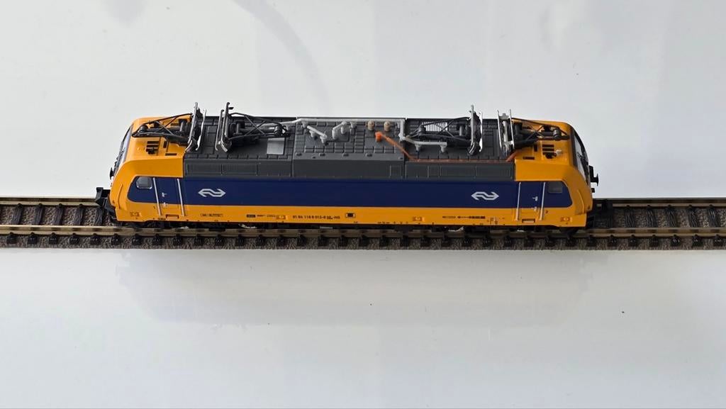 Minitrix 16875 NS elok E186 DCC digitaal sound (2), Trix, Ophalen of Verzenden, Gelijkstroom, Locomotief