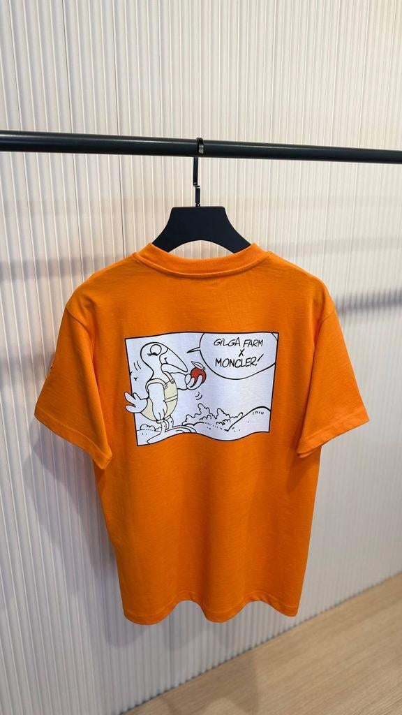 Moncler x Gliga Farm ORANJE (KONINGSDAG EN WK!!), Kleding | Heren, T-shirts, Ophalen of Verzenden, Nieuw, Overige maten, Oranje