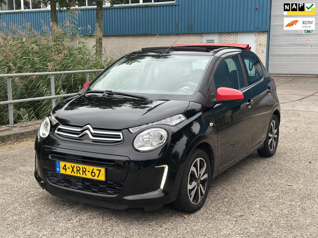 Citroen C1 1.0 VTi Airscape Shine Automaat! Grootscherm! Air, Euro 5, Gebruikt, 4 stoelen, C1