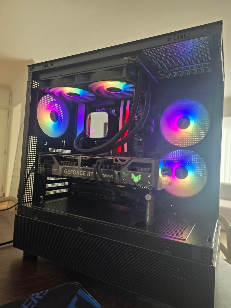 Gaming Pc RTX 5070 Ti - Ryzen 9 - DDR5, 32 GB, Zelf gebouwde pc, Virtual Reality, Nieuw