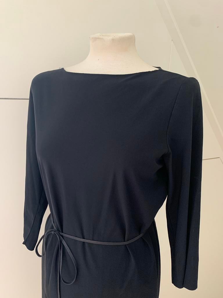 Zwarte Jurk Irie Wash Pauw 36 S / Joseph / bruin, Kleding | Dames, Zwart, Ophalen of Verzenden, Zo goed als nieuw, Maat 36 (S)