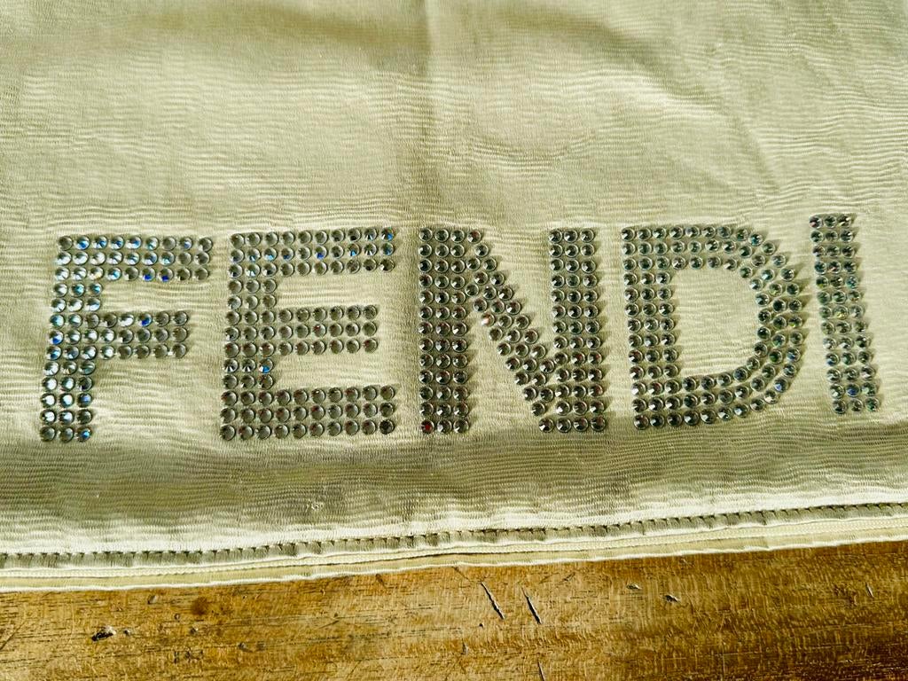 Fendi Casa vloerkussen vloer kussen 87 x 91 cm, Ophalen of Verzenden, Zo goed als nieuw, Beige, Vierkant