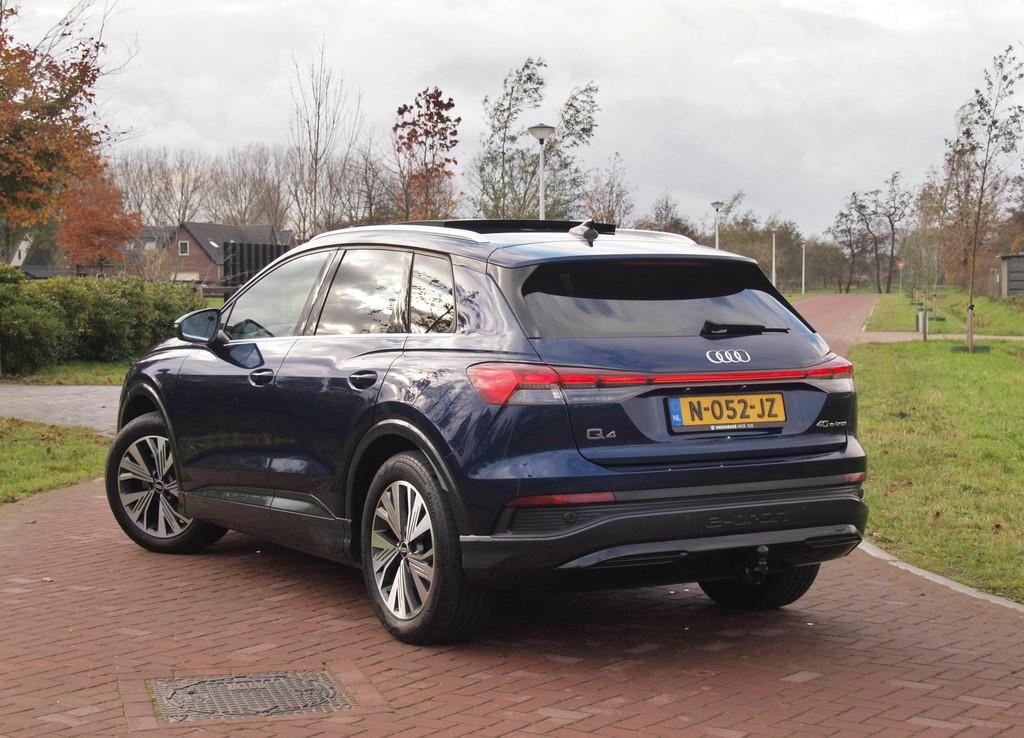 Audi Q4 e-tron 40 Launch edition Advanced Plus 77 kWh | SOH, Automaat, Gebruikt, Zwart, Blauw