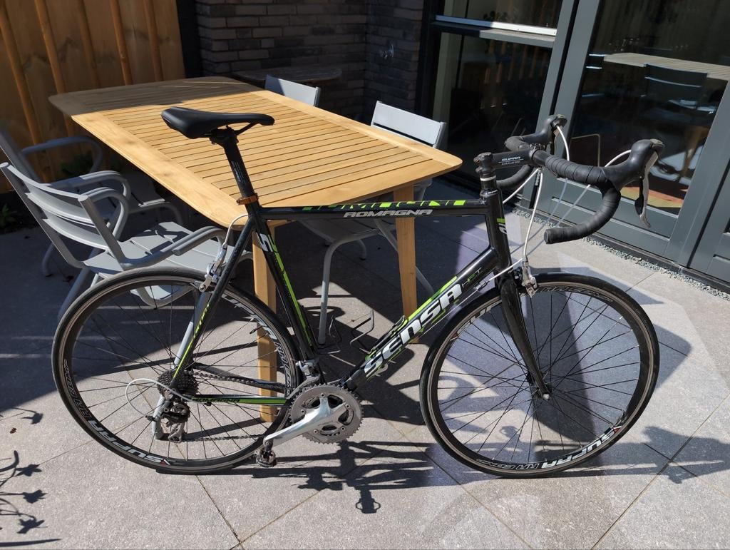 Sensa Romagna, Fietsen en Brommers, Fietsen | Racefietsen, Gebruikt, Heren, Aluminium, 61 tot 65 cm