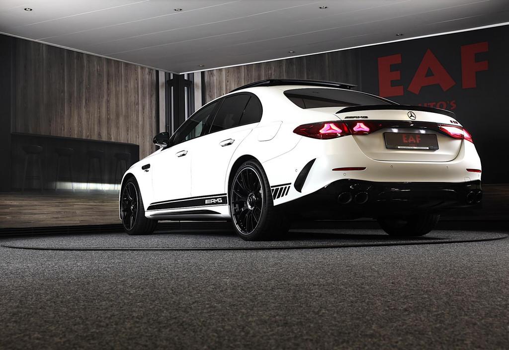 Mercedes-Benz E-klasse AMG 53 4MATIC+ Edition 1 / Hyperscree, Automaat, Gebruikt, Zwart, Wit