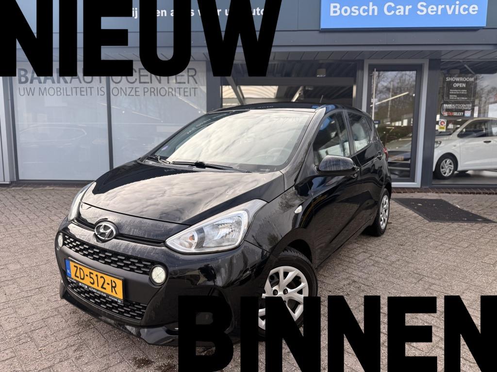 Hyundai i10 1.0i Comfort | Airco | Bluetooth | Dealer OH, 12 maanden, Gebruikt, 4 stoelen, Zwart