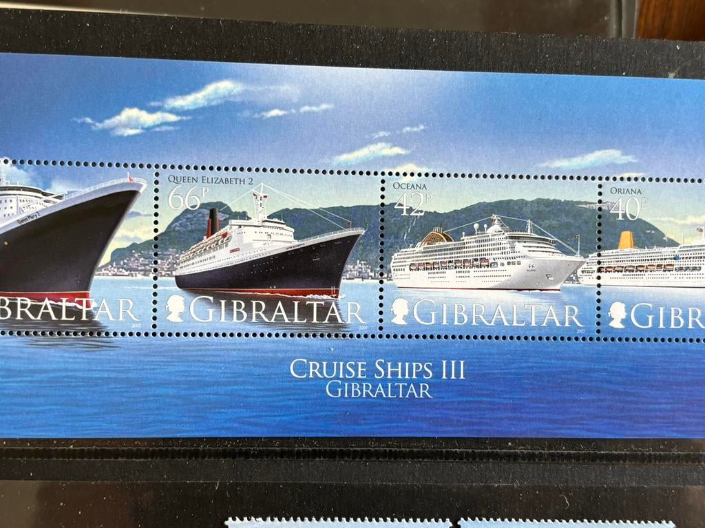 Schepen, Gibraltar 2007, Ophalen of Verzenden, Postfris, Overige thema's