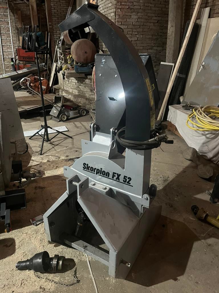 Zgan skorpion houtversnipperaar, Ophalen of Verzenden, Zo goed als nieuw