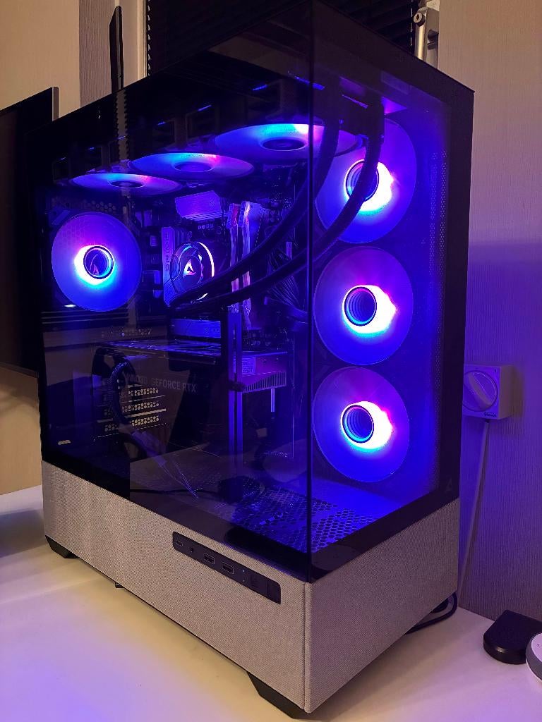 High-end gaming PC (RTX 5070 OC en Ryzen 5 7600X3D), Computers en Software, Desktop Pc's, Ophalen, 32 GB, Zelf gebouwde pc, Virtual Reality