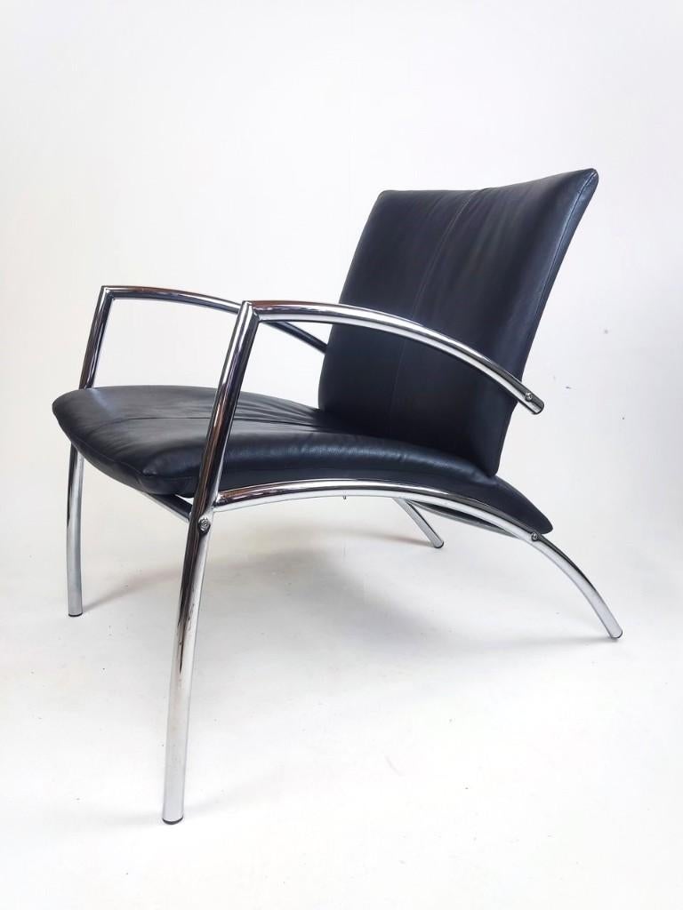 Kebe fauteuil, Huis en Inrichting, Ophalen, Gebruikt, 75 tot 100 cm, Gispen