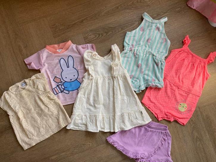 Meisjes zomer pakket maat 86, Ophalen of Verzenden, Gebruikt, Meisje, Overige typen