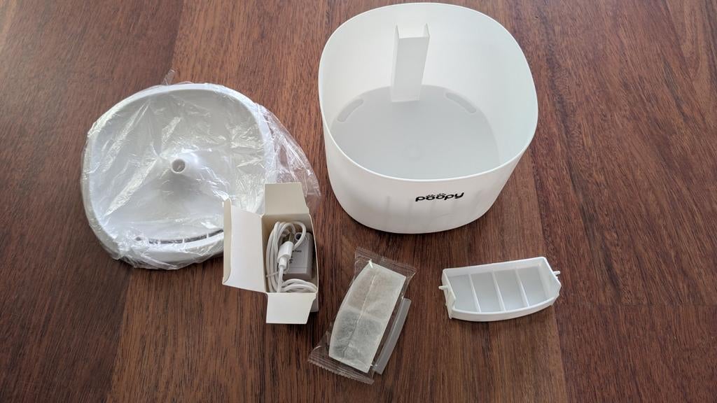 Nieuwe Poopy katten drinkfontein, Ophalen, Nieuw