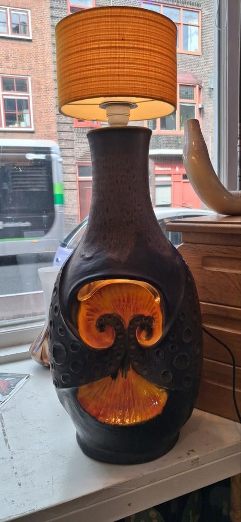 Vintage West-Germany Fat Lava Vaaslamp Walter Gerhards, Ophalen of Verzenden
