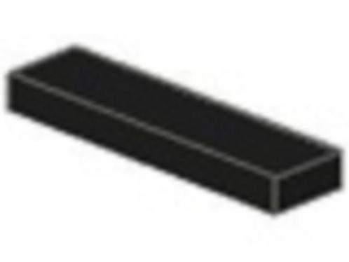 Lego Stenen 5x 1x4 Plaat Tile Zwart 2431 (NIEUW), Ophalen of Verzenden, Nieuw, Losse stenen, Lego