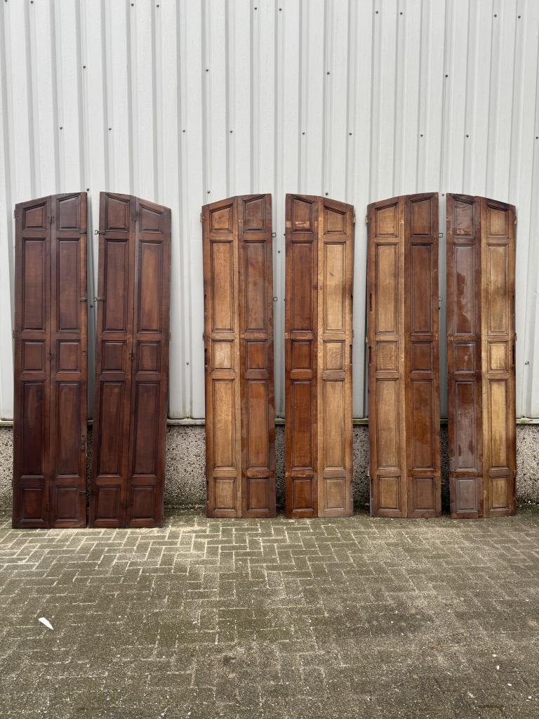 6 stuks enorme antieke eiken blinden, La belle porte, Jurgen.hoogenboezem@gmail.com, 215 cm of meer, Overige typen