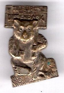 Tilburg natuurpark zilverkl beertje speldje ( N_057 ), Verzenden, Zo goed als nieuw, Dier of Natuur, Speldje of Pin