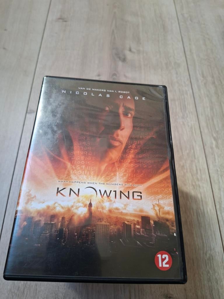 Knowing DVD met Nicolas Cage. Alleen ophalen!, Ophalen