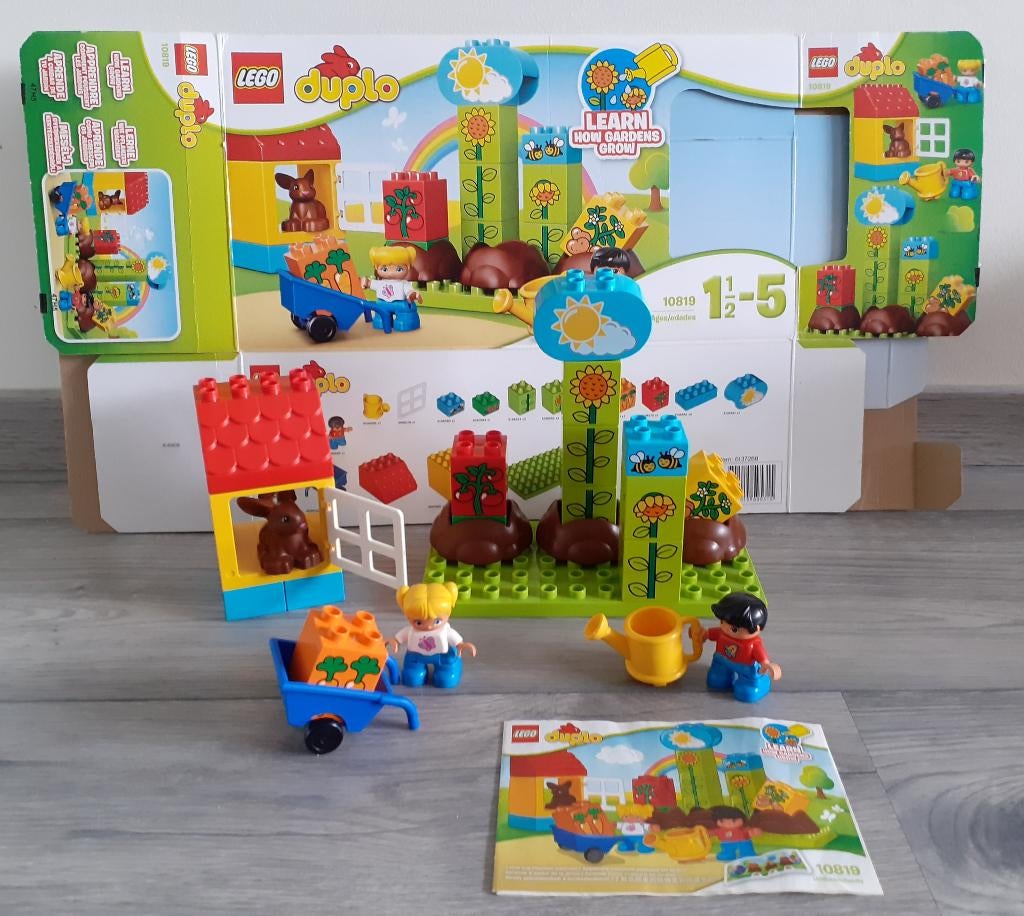 Lego Duplo Town Recreation 10819 My First Garden, Ophalen of Verzenden, Zo goed als nieuw, Complete set, Duplo