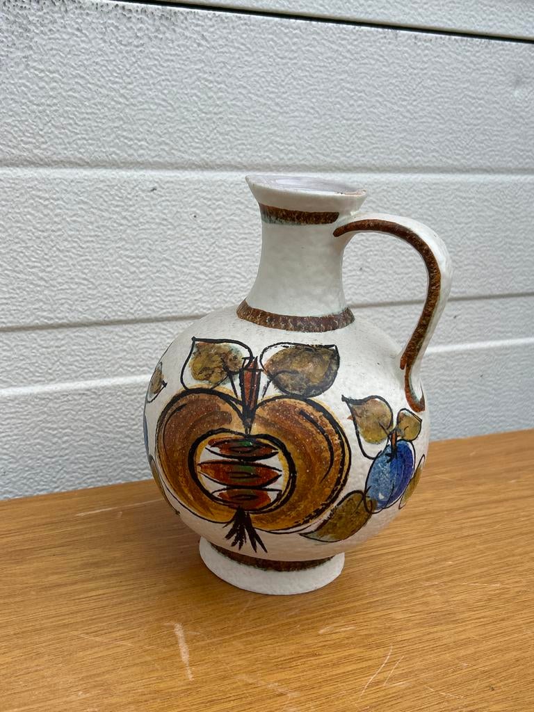 Vintage RUSCHA KERAMIK vaas - West-Duits aardewerk jaren '60, Verzenden