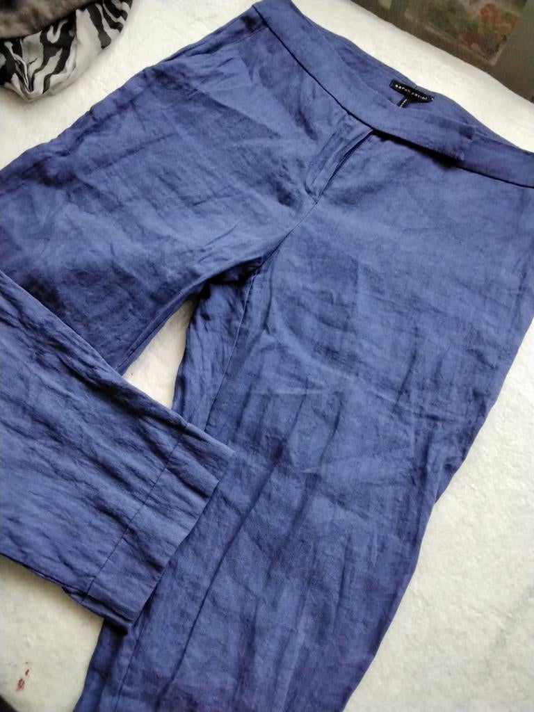 Nieuwe broek van Sarah Pacini,  40 (2), Kleding | Dames, Broeken en Pantalons, Maat 38/40 (M), Blauw, Sarah Pacini, Nieuw