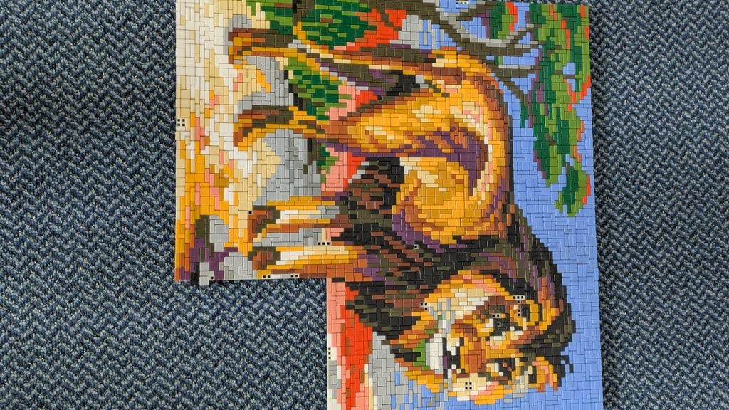 Ministeck set met tijger en kat, Hobby en Vrije tijd, Ministeck, Ophalen