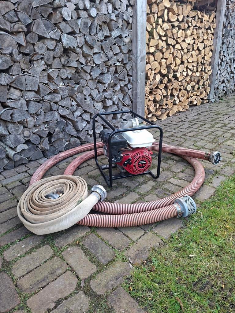 Honda gx 120 waterpomp, Ophalen, Gebruikt, Handmatig, Beregeningspomp