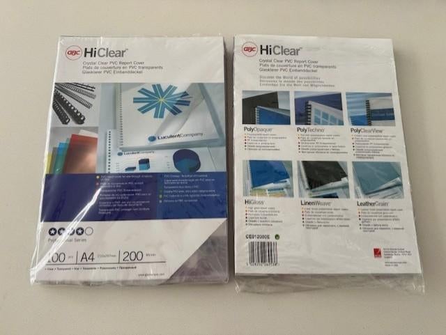 PVC omslagen, Ophalen of Verzenden, Nieuw