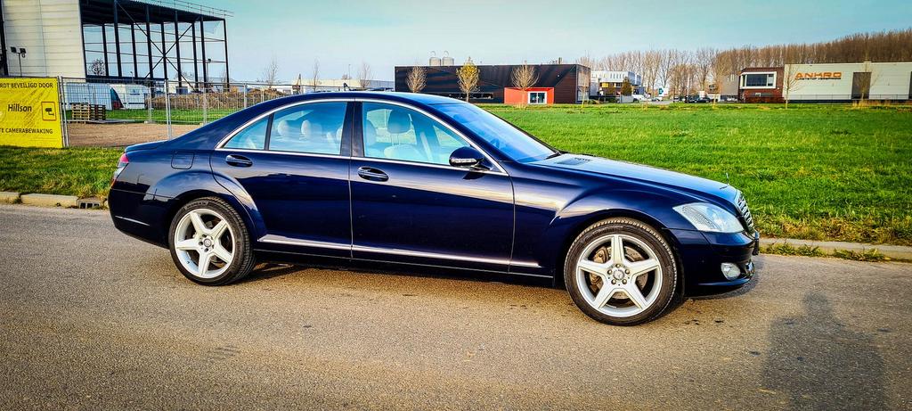 Mercedes-Benz S 500 S-klasse S500 Sedan 2006 Blauw Prestige, Automaat, 5461 cc, Achterwielaandrijving, 8 cilinders