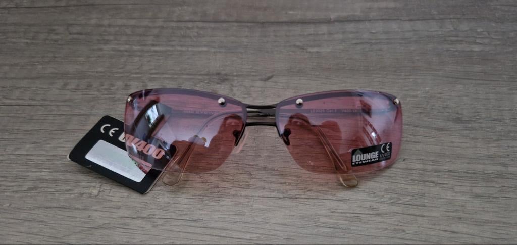 Nieuw zonnebril y2k roze lounge eyewear vintage retro, Ophalen of Verzenden, Nieuw, Roze, Overige merken
