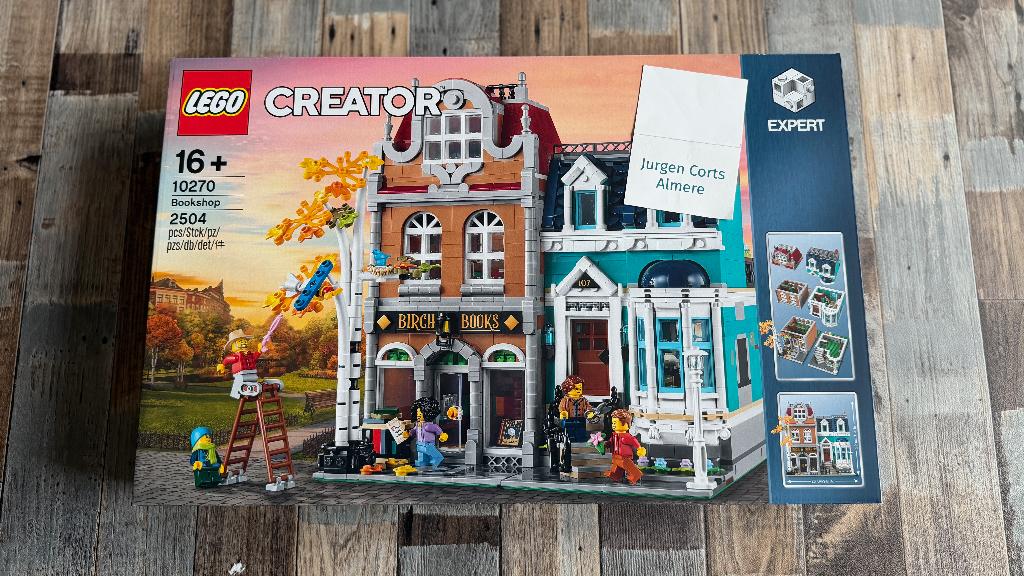 Lego Boekwinkel (10270) - NIeuw, Nieuw, Ophalen of Verzenden, Compleet, Lego