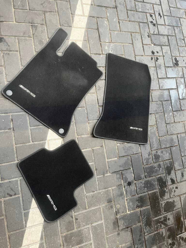 AMG vloermatten voor Mercedes A-klasse W176 zie omschrijving, Ophalen of Verzenden, Gebruikt