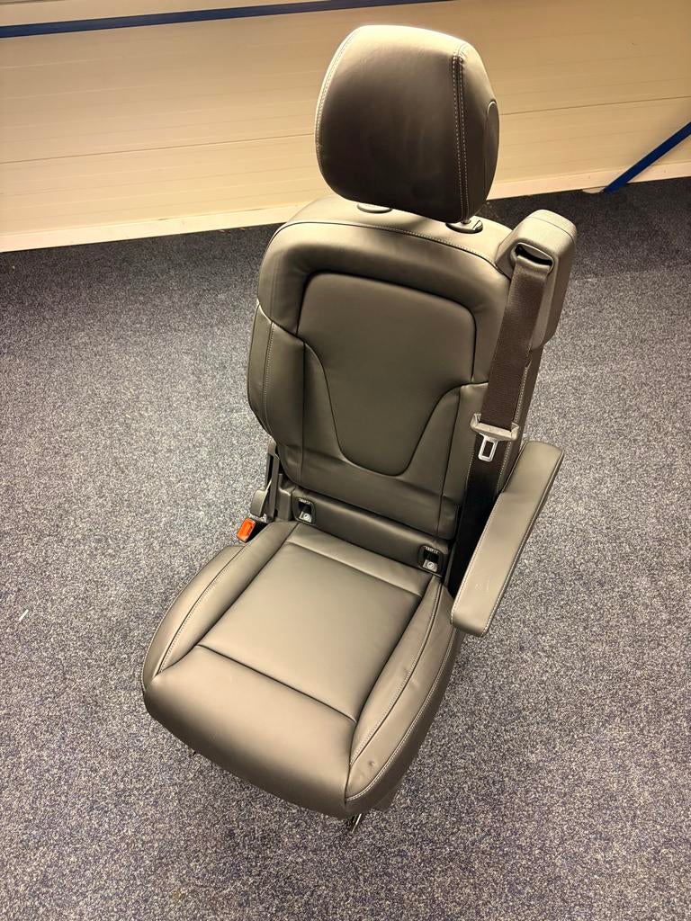 Mercedes V Klasse Leren Stoel - Zwart, Zeer Goede Staat, Auto-onderdelen, Interieur en Bekleding, Ophalen, Gebruikt, Mercedes-Benz