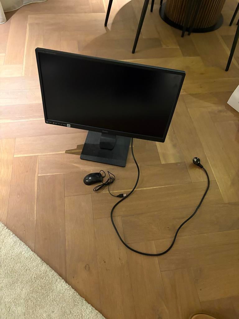 Iiyama ProLite E2483HS-B3 Monitor (24 inch), Ophalen, Kantelbaar, Full HD, 1 tot 2 ms