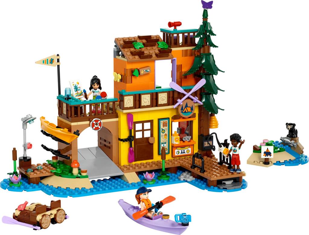 Lego Friends Avonturenkamp Watersporten 42626, Ophalen of Verzenden, Complete set, Lego
