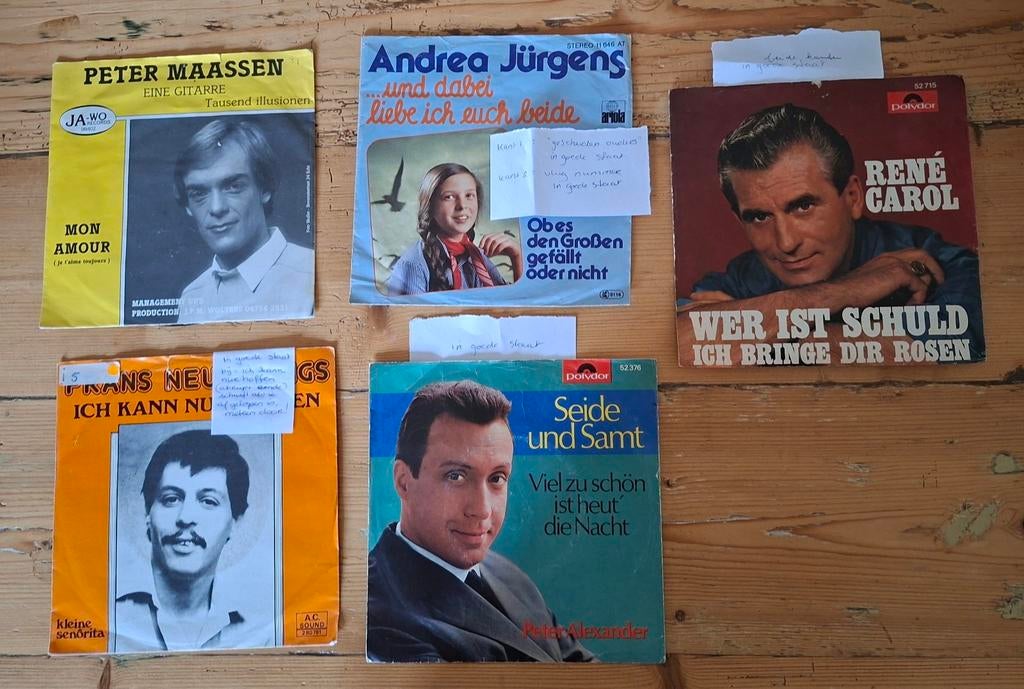 Singles  duits  diversen, Ophalen of Verzenden, Gebruikt, Pop