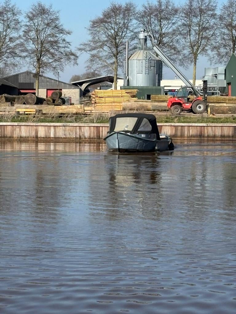 Mooie sloep met 2 cilinder Albin dieselmotor, Watersport en Boten, Sloepen, Ophalen, 10 tot 30 pk, Gebruikt, Staal