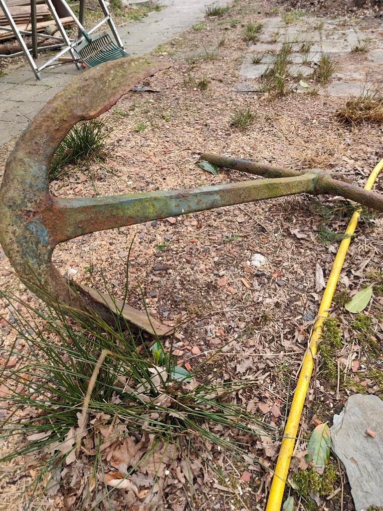 Oud groot anker, Ophalen, Gebruikt