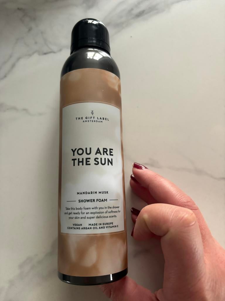 The Gift Label Amsterdam Doucheschuim Mandarin Musk, Sieraden, Tassen en Uiterlijk, Uiterlijk | Lichaamsverzorging, Nieuw, Bad & Douche