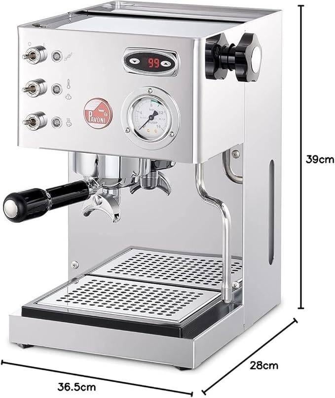 la pavoni, Witgoed en Apparatuur, Gemalen koffie, Espresso apparaat, 10 kopjes of meer, Refurbished