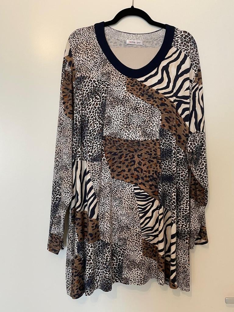 Tuniek Mona Lisa maat 54, Kleding | Dames, Grote Maten, Ophalen, Overige kleuren, Blouse of Tuniek, Mona lisa