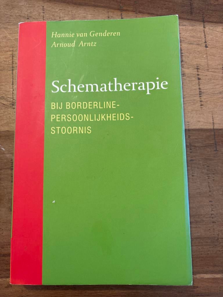 Schematherapie bij Borderline Persoonlijkheidsstoornis, Ophalen of Verzenden, Gelezen, Klinische psychologie