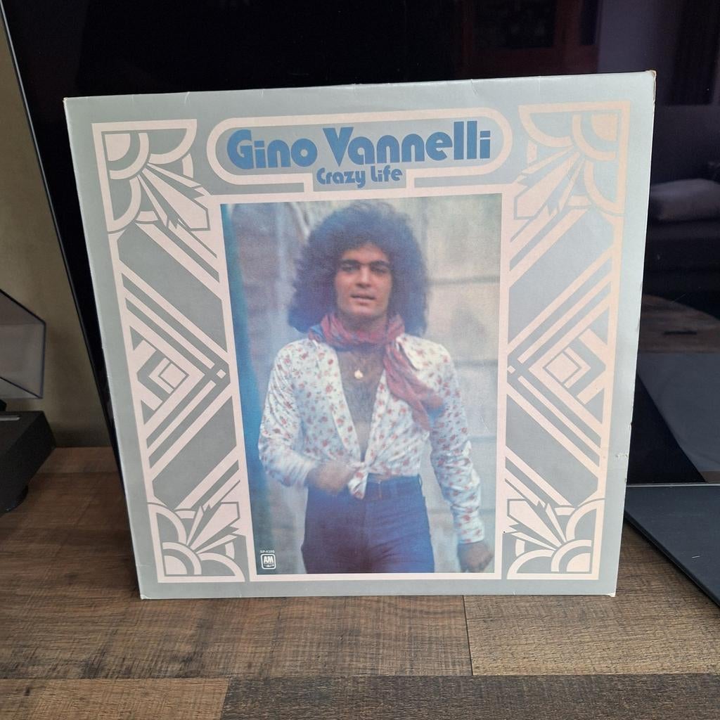 Gino vanelli crazy life, Cd's en Dvd's, Vinyl | Pop, Gebruikt, 1970 - 1979, 12 inch, Ophalen of Verzenden
