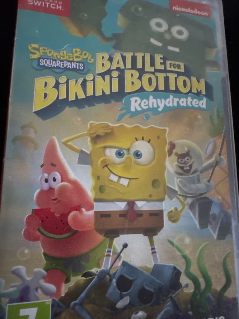 SpongeBob SquarePants: Battle for Bikini Bottom Rehydrated, Gebruikt, 1 speler, Ophalen of Verzenden, Platform