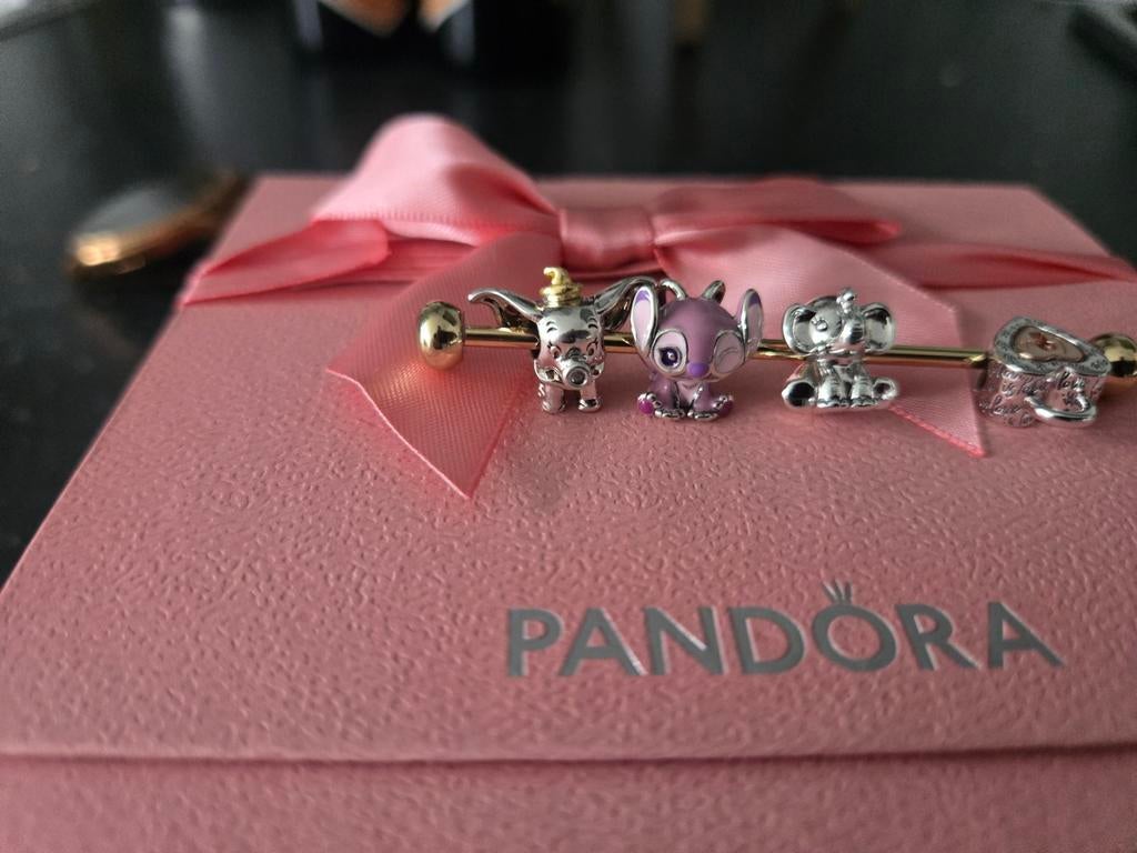 Pandora bedels, Ophalen of Verzenden, Dame, Zilver, Zilver