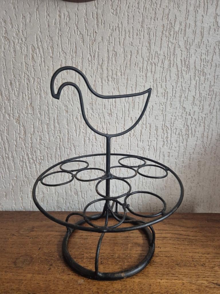 brocante Eierrekje ijzer, Antiek en Kunst, Curiosa en Brocante, Ophalen of Verzenden