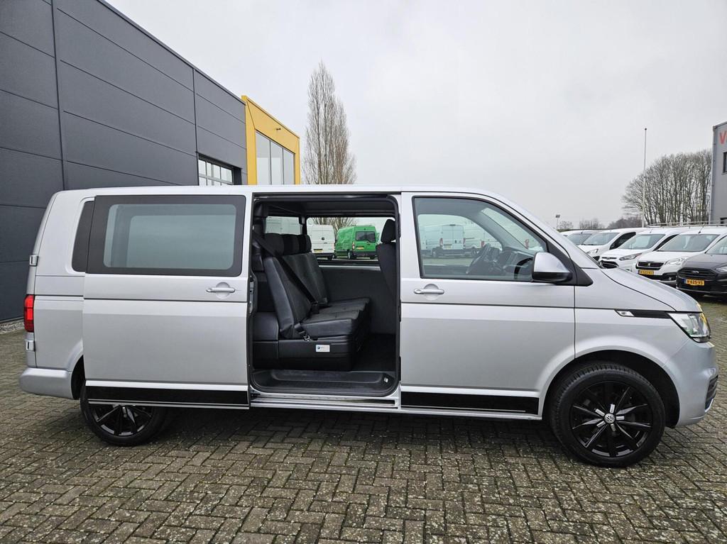 Volkswagen Transporter 2.0 TDI L2H1 DC Cruise 150pk Glaslook, Gebruikt, Euro 6, 4 cilinders, 150 pk