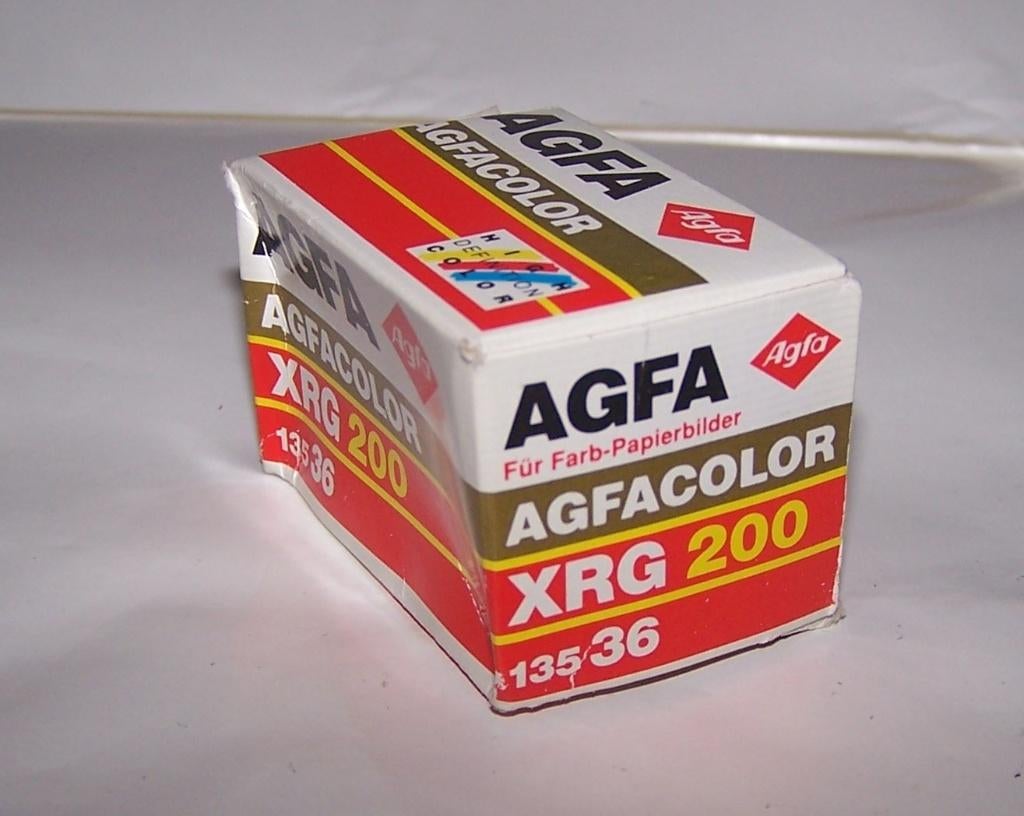 35mm filmrol Agfacolor XRG 200 36 exp. Nieuw in verpakking., Audio, Tv en Foto, Fotocamera's Analoog, Ophalen of Verzenden, Nieuw